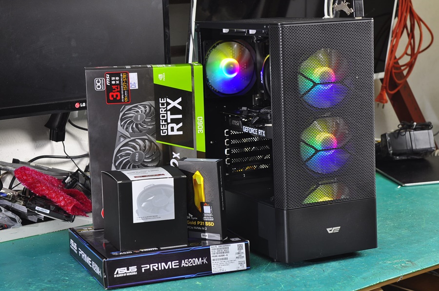 darkFlash DK200 RGB 강화유리 