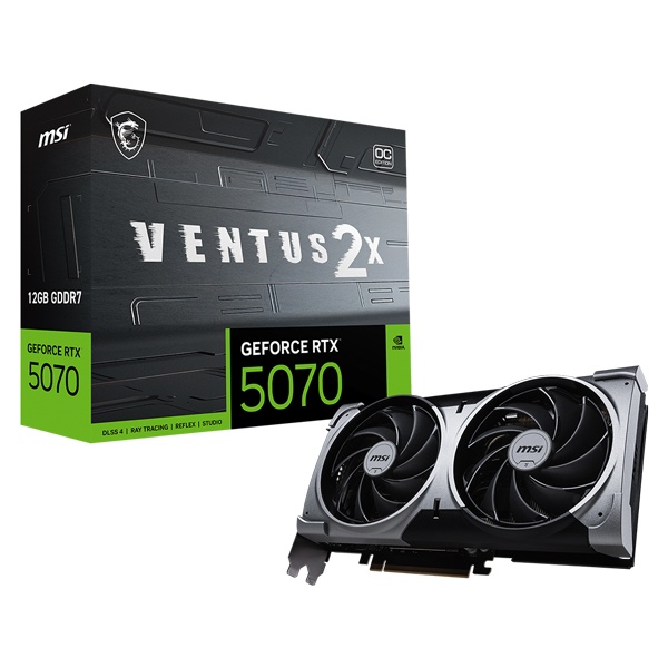 MSI GeForce  RTX 5070 벤투스 2X OC D7 12GB