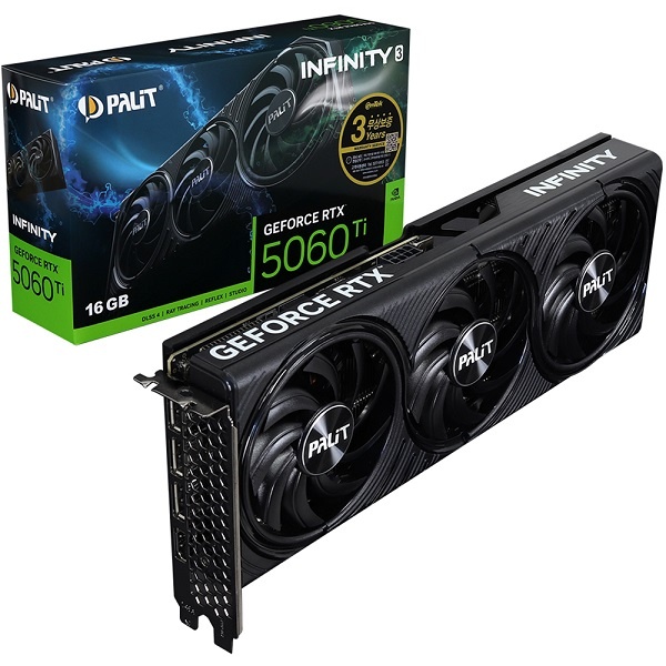PALIT GeForce RTX 5060 Ti Infinity 3 D7 16GB 이엠텍